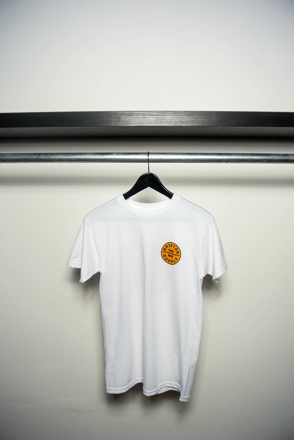 BRIXTON+Oath+Standard+Tee+White-Burnt+Orange_Holy+Rail_F