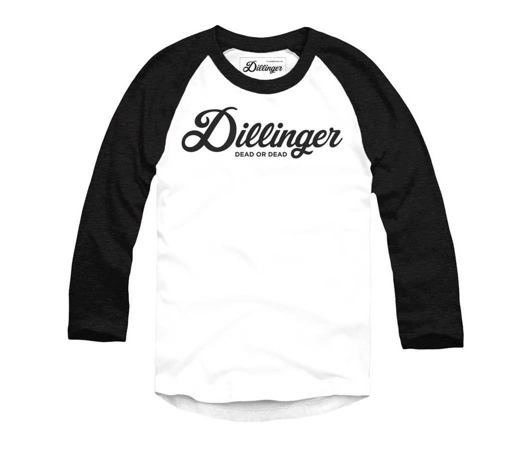 dillinger-raglan-tee