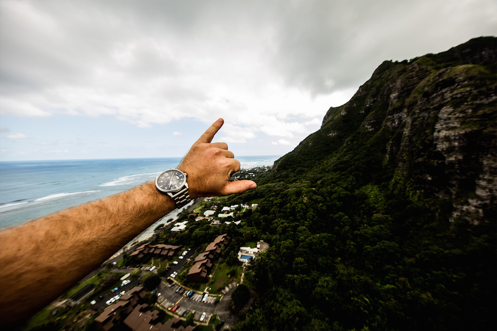 Stainless Steel Black Shaka View